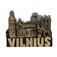 Tamsių spalvų magnetas Vilnius